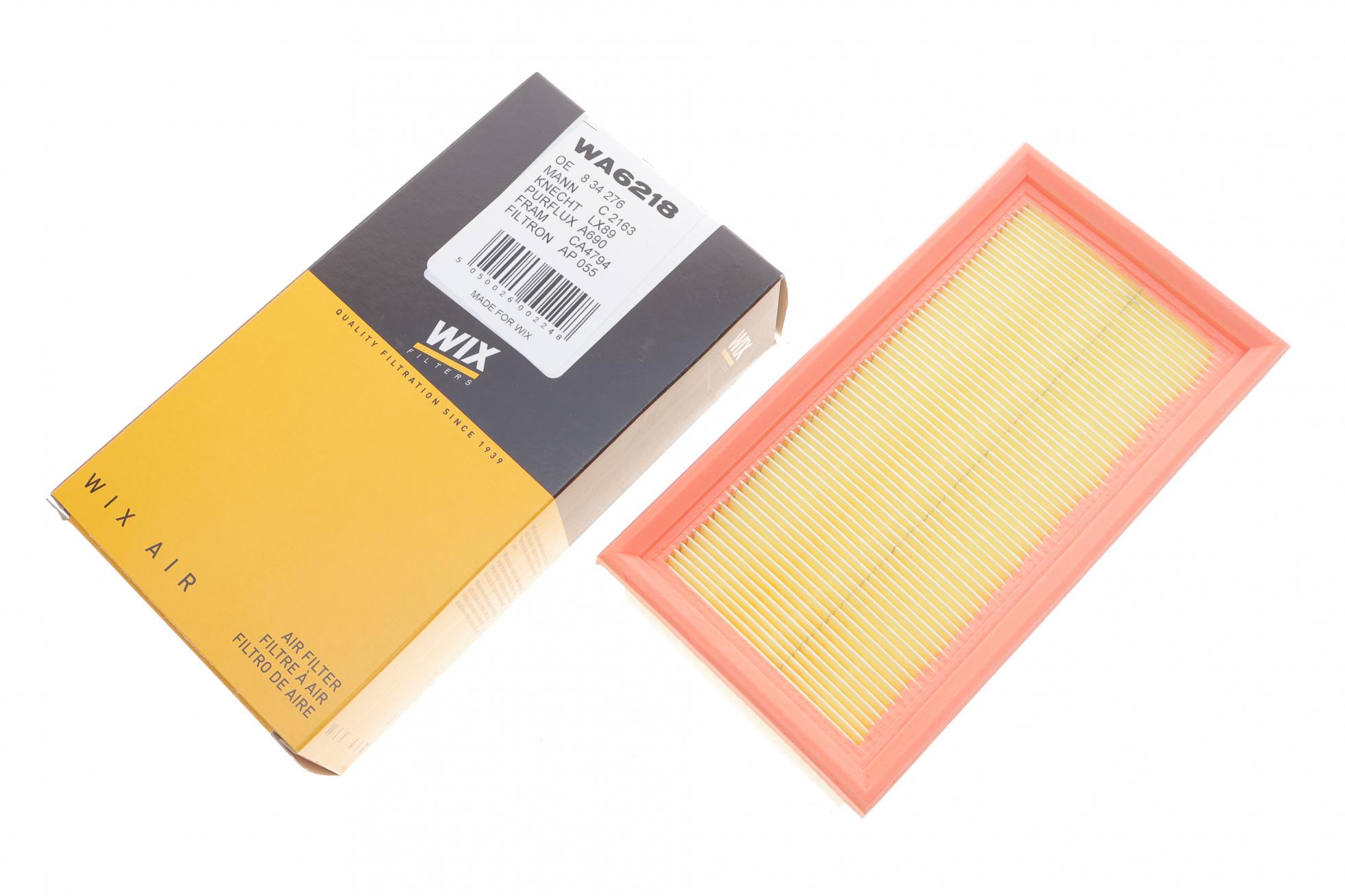 WA6218 WIX FILTERS